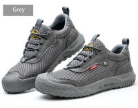 Zapatos de seguridad transpirables, zapatillas de trabajo con protección, antipinchazos, punta de acero, antideslizantes, Verano - details 20