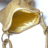 Bolso de Noche de Diamantes de Imitación Hecho a Mano Bolso Cruzo y de Hombro con Diamantes Completos - details 10