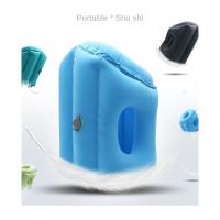 Almohada de Viaje Inflable Mejorada Soporte de Cuello para Descanso en Aire y Oficina - details 9