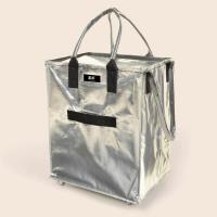 Bolsa de Comestibles Reutilizable con Ruedas, Carrito de la Compra, Bolso con Ruedas, Cierre de Cremallera, Ligero, Lleva Hasta 66 libras, Se Pliega En Plano, Asas Irrompibles - details 15