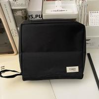 Bolsa para bolígrafos, bolsa de maquillaje Vertical, bolsa de cosméticos de gran capacidad dividida, almacenamiento de brochas de maquillaje, bolsa de almacenamiento multifuncional para el cuidado de la piel - details 11