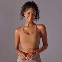 Top de mujer, cuello de chaleco Hai Yuga, decoración triul, deportes con espalda bonita, Top corto a prueba de golpes para - details 41