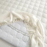 Funda de Cama Engrosada de Color Sólido Protector de Colchón Acolchado - details 9