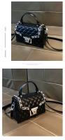 Bolso pequeño de diamante con personalidad de marca Hong Kong2025Nueva bolsa de hombro portátil de alto grado de este año - details 13