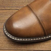 Zapatos casuales de negocios, tendencia retro, zapatos de cuero de gran tamaño. - details 48