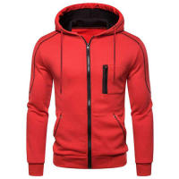 Sudadera deportiva informal para hombre, chaqueta de manga larga, joven - details 1