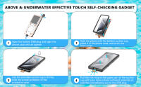 Funda de teléfono de buceo IP68 para iPhone 16 15 Samsung S24 Ultra S23 FE A55 Note 20 Xiaomi 14 Huawei P50 Pro, Caja impermeable subacuática - details 7
