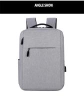 Mochila de negocios para hombre, versión coreana, bolsa de viaje de moda, mochila informal para estudiantes, minimalista y a la - details 36
