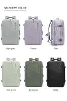 Mochila de Viaje para Mujer 16 Pulgadas Laptop Compatible Impermeable con Bolsa para Zapatos - details 0