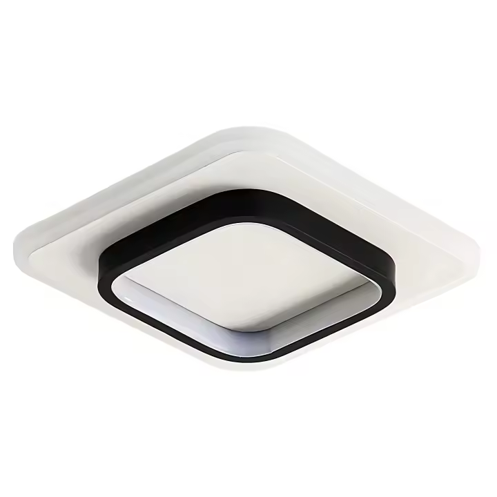 Goeco Plafón LED de Aluminio Blanco 20W 2300LM Regulable, Instalación en Soporte Plano - 1