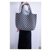 Lujo mosca de punto tote de gran capacidad bolso de mano mosca tejer bolsa de las mujeres del hombro axila bolsa de punto versátil de alto sentido - details 7