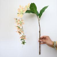 Simulación de 9 cabezas de jazmín colorido como jazmín Artificial Real, modelo de paisaje, flores colgantes, suministros de fiesta de cumpleaños - details 17