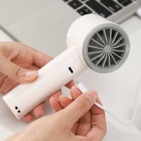 Ventilador portátil de mano con carga USB, miniventilador de bolsillo multifuncional de aspecto bonito, pequeño, ligero y de poco ruido - details 4