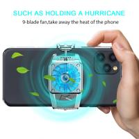 Ventilador de Enfriamiento Mini para Teléfono Móvil Radiador Turbino Hurricane para iPhone, Samsung, Xiaomi Accesorios de Electrónica - details 6