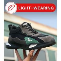 Zapatos de Trabajo Indestructibles Nuevos Zapatillas de Acero a Prueba de Golpes y Anti-perforación Botas de Seguridad para Hombres Hechas en China - details 9