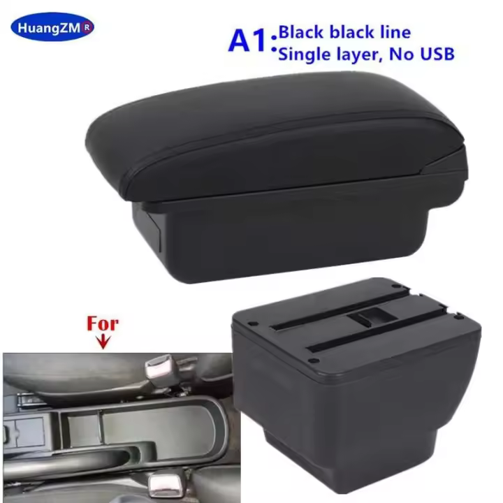 Adecuado para reposabrazos de coche Mazda 2 Demio, piezas de renovación interior de CA, accesorios automotrices especiales - 1