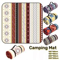 Manta de picnic para exteriores, impermeable, extragrande, esterilla de camping, 4 mm de grosor, 3 capas, embalaje enrollable - details 0