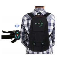 Mochila de Luz LED Unisex Cargable por USB Moda Deportiva al Aire Libre - details 5