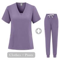 Uniforme médico para quirófano, conjunto de gomas de trabajo para hospital, suministros de enfermería, traje de cirugía dental para enfermera, ropa de trabajo. - details 4