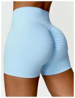 Pantalones Cortos de Cintura Alta de Yoga Ouwu Anti-Esqüí, Ideal para Ciclismo, Correr, Entrenamiento Intenso, Gimnasio Ropa Deportiva para Mujeres - details 25