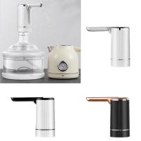 Dispensador de enfriador de agua eléctrico con botón táctil, bomba de jarra de agua plegable de bajo ruido, bombeo más rápido, carga tipo C - details 5