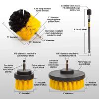 Set de cepillos taladradores, cepillo eléctrico para limpieza de baños, cepillo para limpieza de bañeras, set de cepillos taladradores exfoliantes para limpieza - details 0