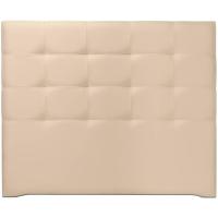 Cabecero tapizado acolchado para dormitorio, modelo Tablet largo en tela antimanchas gris antracita y medidas 151 x 125 cm para camas de 135 o 150 cm. - details 78
