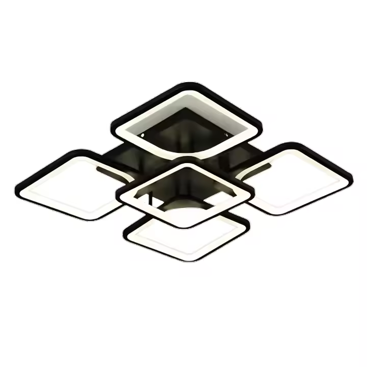 Goeco Plafón Acrílico Cuadrado Luz Blanca 61W 600*600 220V Artículos de Alimentación Seguros - 1