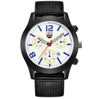 Reloj Deportivo de Cuarzo de Marca Leten Diseño Casual para Hombres Correa de Nylon Fecha y Minuto - details 6