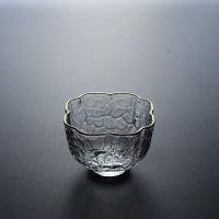 Juego maestro de Kung Fu, taza de té de cristal gruesa transparente con bordes con patrón de martillo para el hogar, taza de té pequeña King - details 4