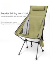 Silla de camping plegable, portátil, liviana y compacta: ¡perfecta para actividades al aire libre, caminatas, campamentos y picn - details 1