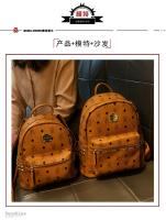 Mochila de gran capacidad con textura de lujo ligera marca Hong Kong2025Mochila con remaches de estilo occidental - details 11