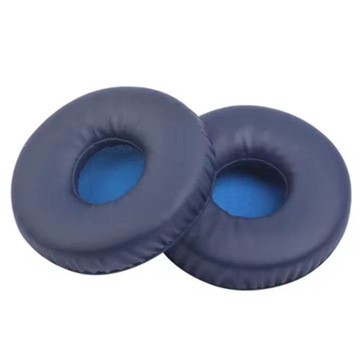 Almohadillas reemplazables para auriculares, accesorios adecuados para Sony WH-XB700, Bluetooth, manga de 75mm, color azul oscuro - 1