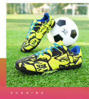 Zapatos de fútbol de marca para hombre, zapatillas de fútbol antideslizantes para exteriores para niños, zapatillas de entrenamiento transpirables, zapatillas de fútbol sala para césped - details 32