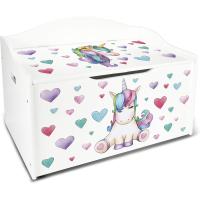 Caja de Juguetes Blanca con Almacenamiento Tamaño 68 x 42 x 46 Ideal para Dormitorio de Niños - details 16