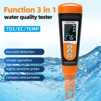 Probador de calidad del agua 3 en 1, medidor Digital de alta precisión TDS/EC/temperatura para piscinas, Detector de calidad del agua de acuario con voz - details 10