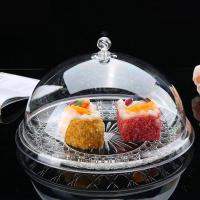 Bandeja transparente con tapa para exhibición de comida y té de la tarde, plato de fruta para hornear pasteles, soporte de postre, bandeja de muestra - details 1