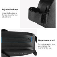 Giyo-bolsa trasera para asiento trasero de bicicleta, bolsa impermeable para tija de sillín, Pannie, accesorios portátiles para bicicleta - details 9