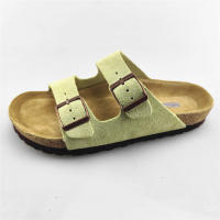 Zapatillas de cuero de vacuno, zapatillas frescas, zapatos de playa de verano, suela antideslizante suave, zapatos de pareja para hombres y mujeres - details 32