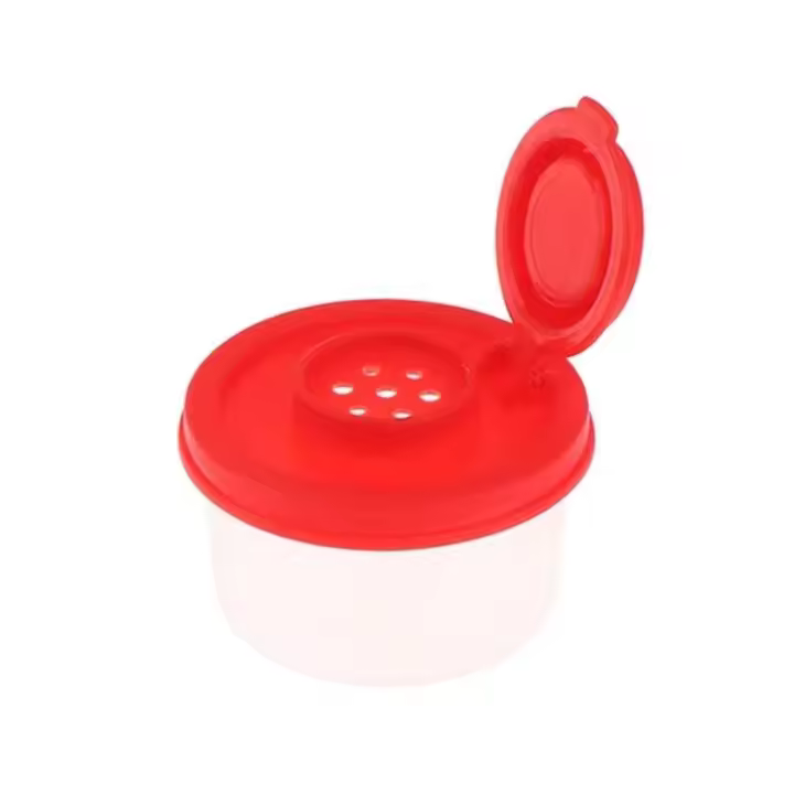 Mini botella de sal y pimienta para picnics, cocina al aire libre, plato frío VIE, dispensador de latas con sello de especias de plástico, contenedor de condimentos - 1