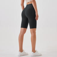 Hamidou-pantalones cortos de Yoga para mujer, mallas deportivas transpirables, de cintura alta, para entrenamiento y gimnasio - details 66