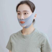 Mascarilla de elevación reutilizable en V con correa para la barbilla para dormir, lifting facial para evitar la flacidez, ejercitador de mandíbula - details 4