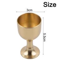 Taza de Bronce Vintage Vino Rojo, Borde Suave, Brillo Goso Portátil para Fiesta en Casa, Boda, Escena - details 9