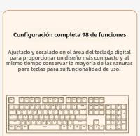Langtu L98 Teclado Inalámbrico de Alta Valor RGB Modo Competitivo de Juegos - details 4