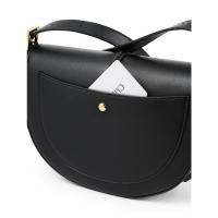 Color Sólido De Cuero De Vaca Europea Y Americana De Moda Hombro Crossbody Bolsa De Silla De Montar - details 7