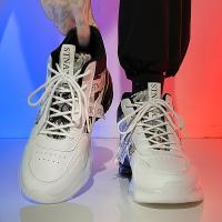 Zapatillas de deporte unisex de moda, zapatos de calle casuales con cordones de caña media, calzado deportivo de viaje antideslizante, zapatos deportivos ligeros y versátiles de caña alta para hombres y mujeres - details 4
