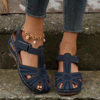 Sandalias de cuña para mujer, estilo de moda para boda - details 3