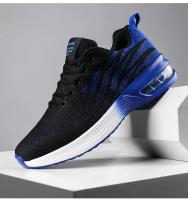Zapatillas de moda para hombre Fly Weave Suela suave transpirable Antideslizante Zapatillas de deporte ultra ligeras Air Cushion Running Shoes - details 10