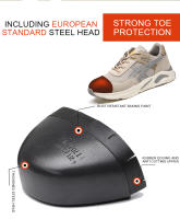 Zapatos De Seguridad Para Hombre Y Mujer 2024 Suela Antipinchazos Indestructible Transpirable Con Punta De Acero Botas De Trabajo Con Malla Tamaño True Fit - details 7