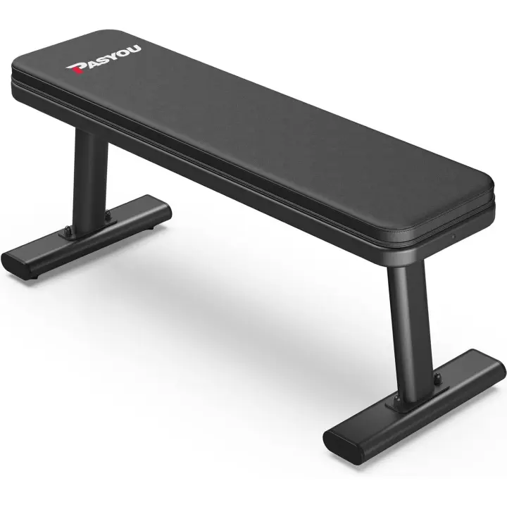 PW100 Banco de Pesas Musculacion, Capacidad de Carga Extrema 660 KG, Banco de Entrenamiento Banco de Fitness Para el Hogar Para el Entrenamiento Total del Cuerpo - 1